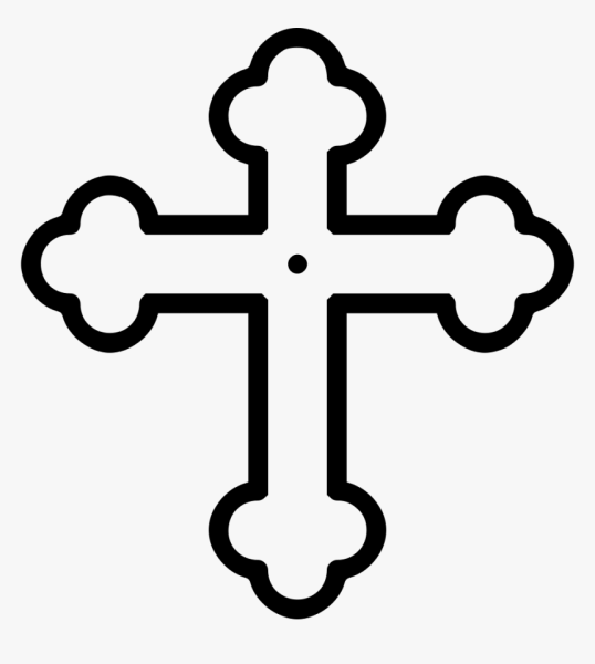 Православный крест вектор