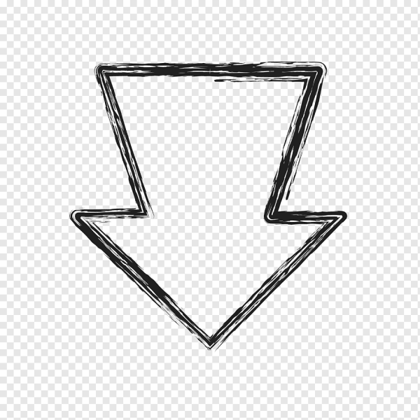 Белая стрелка вниз