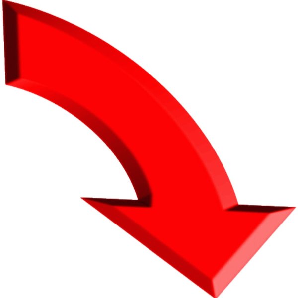 Стрелка влево вниз