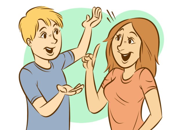 Общение рисунок