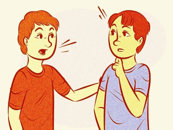 Разговор иллюстрация