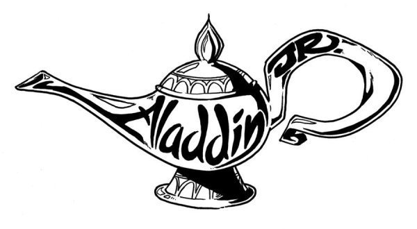 Кувшин с джином нарисовать