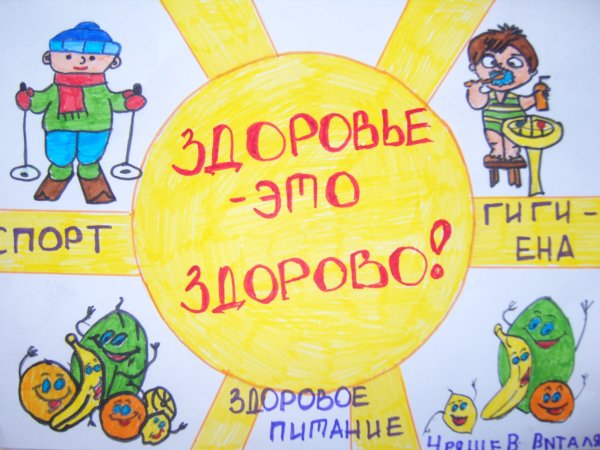 Спортивные рисунки