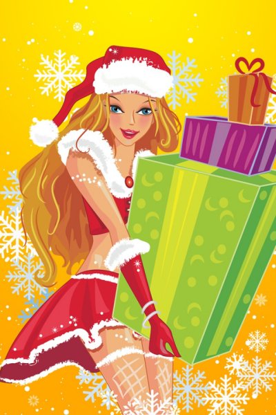 Снегурочка рисунок