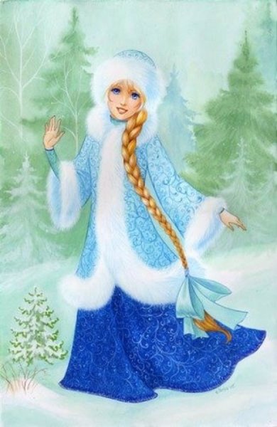 Крутая Снегурочка