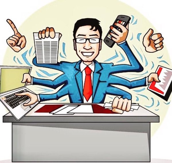 Многорукий бизнесмен