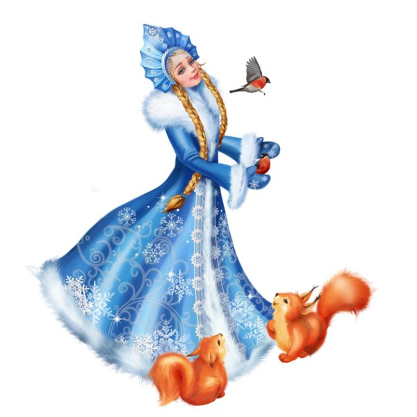 Снегурочка рисунок