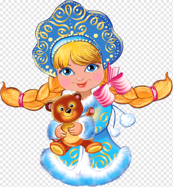 Рисунок Снегурочки