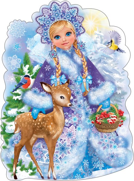 Рисунок Снегурочки