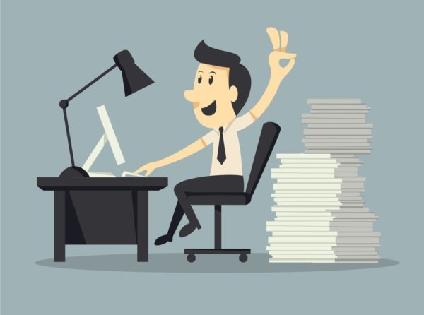 Трудолюбивый человек