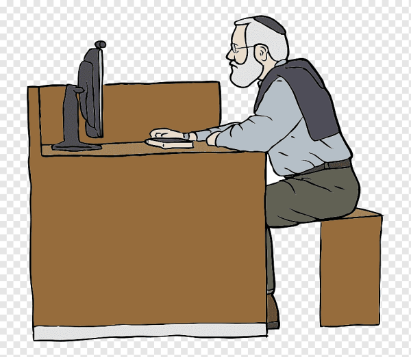 Человек на работе рисунок