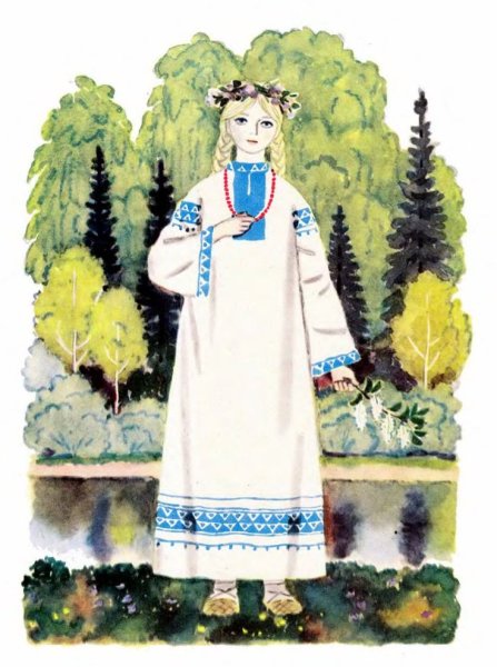 Иллюстрация к пьесе Снегурочка Островского