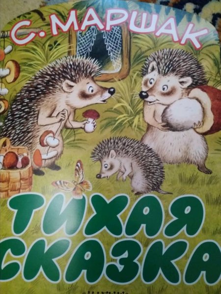 Тихая сказка раскраска