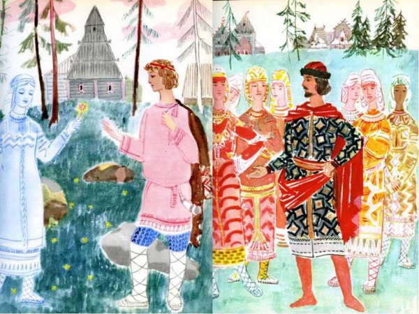 Иллюстрация к пьесе Снегурочка Островского