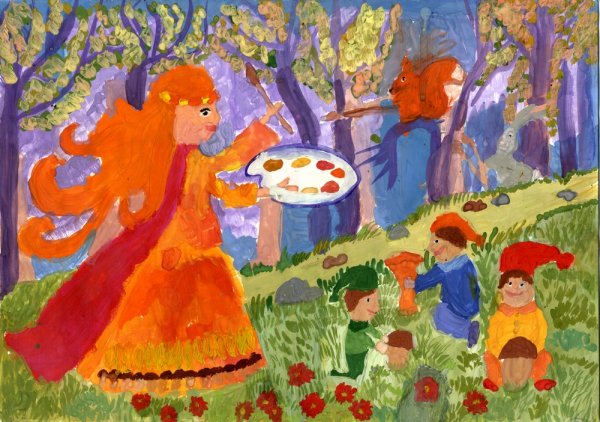 Волшебница осень Горькова