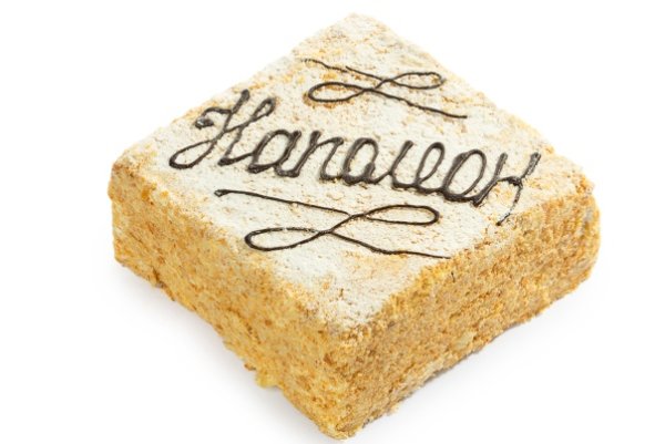 Торт Наполеон вектор