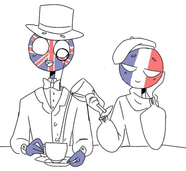 Countryhumans комиксы Франция