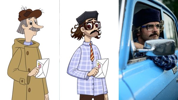 Простоквашино герои Печкин