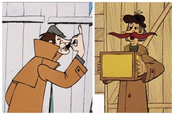 Почтальон Печкин из Простоквашино