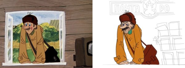 Почтальон Печкин и дядя Федор