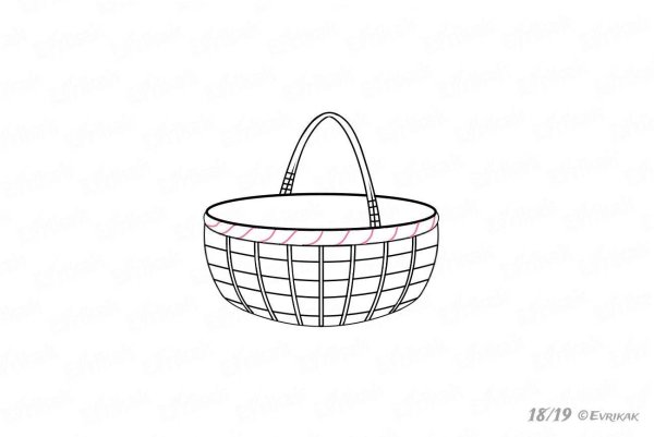 Корзинка для вырезания