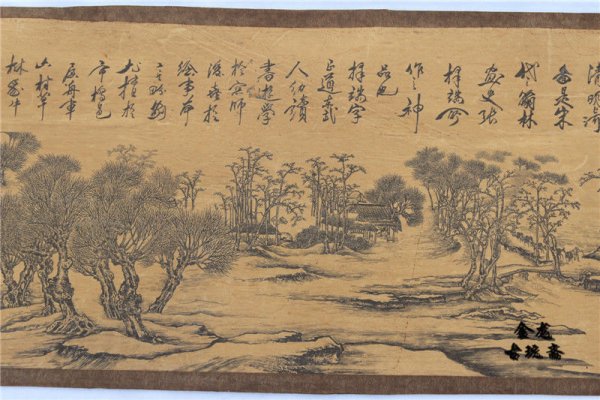 Живопись древнего Китая на шелке