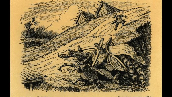 Басня Крылова обоз