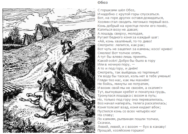 Обоз Иван Андреевич Крылов