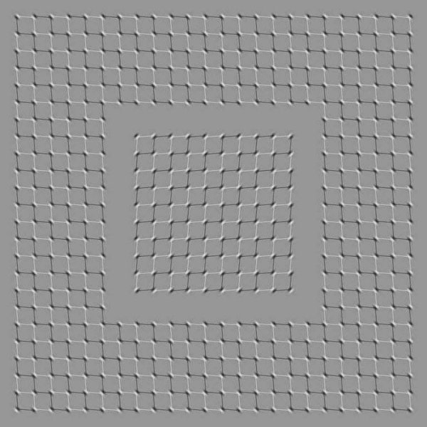 Обман зрения квадрат