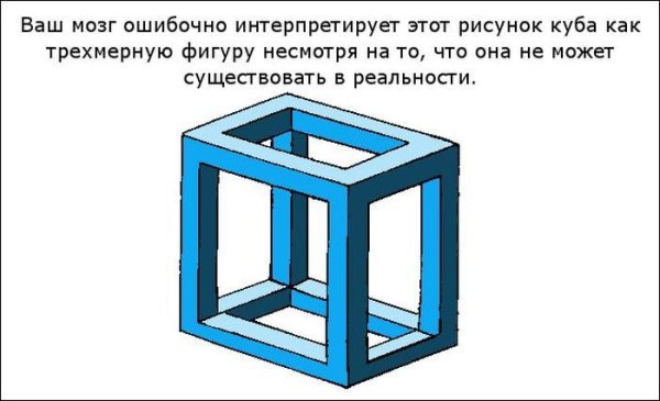 Головоломки обман зрения