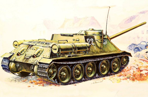 Танк Су 85 арт