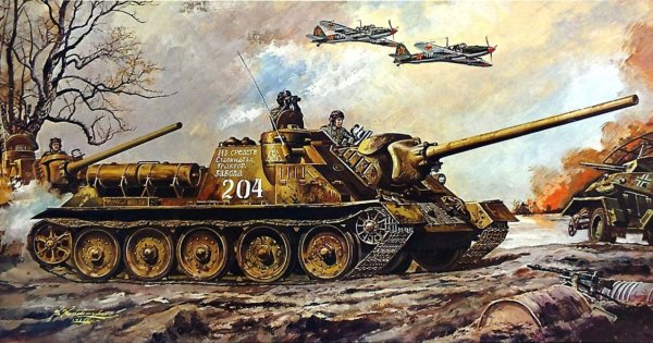 Су-85 самоходная Артиллерийская установка