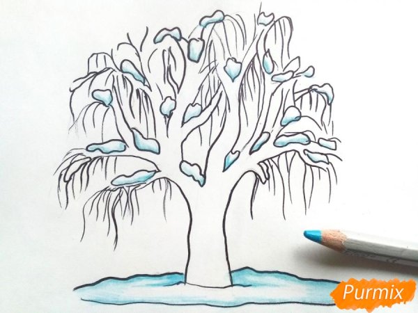 Деревья в векторном стиле