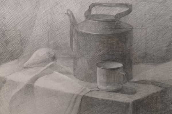 Академ рисунок натюрморт