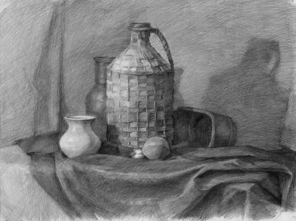 Ученический натюрморт