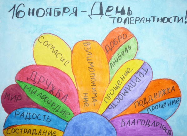 Рисунки детей на тему толерантность