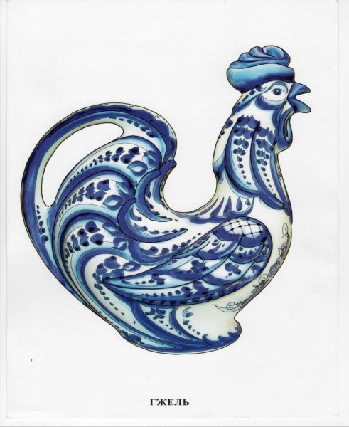 Гжель для детей