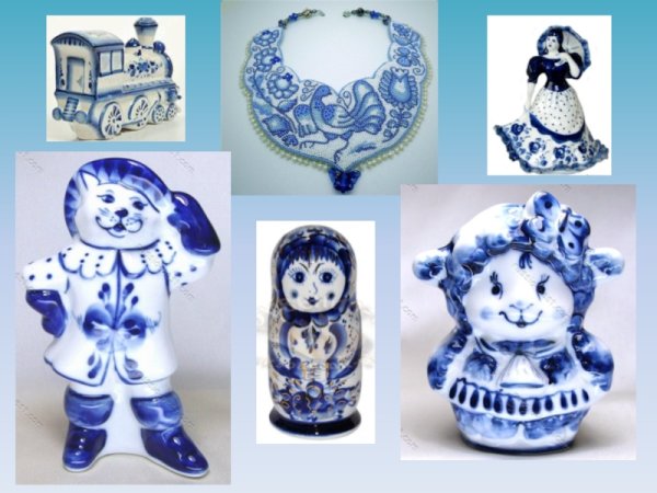 Гжель Белоконь