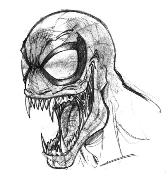 Трафарет Venom