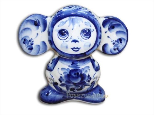 Игрушки Расписанные гжелью