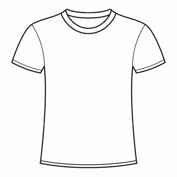 Технический эскиз футболки