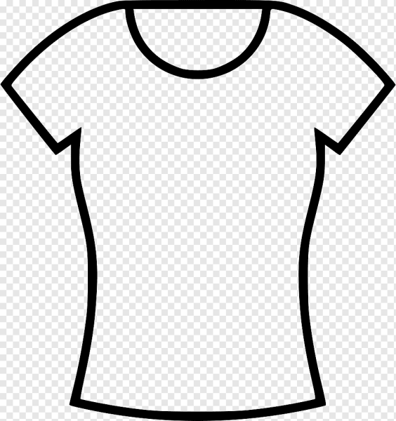 Футболка контур