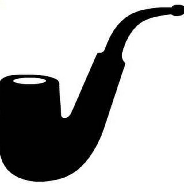 Трубка Шерлока Холмса вектор