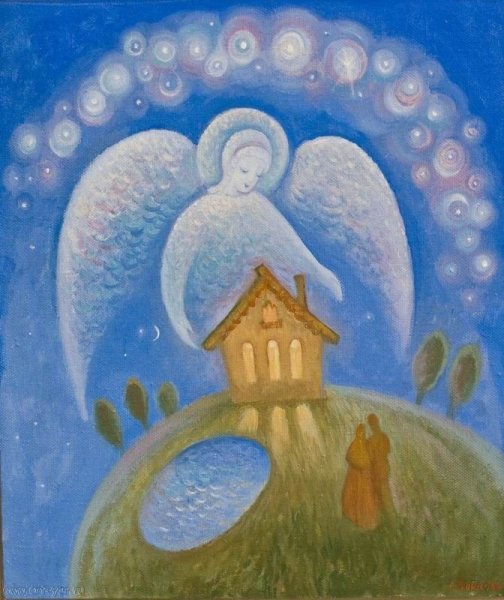 Елена Войнова ангелы картины