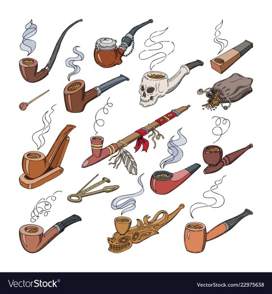 Рисунок курительной трубки