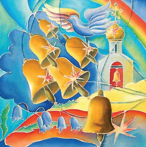 Батик Русь православная