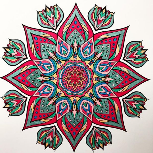Красивые мандалы индийские