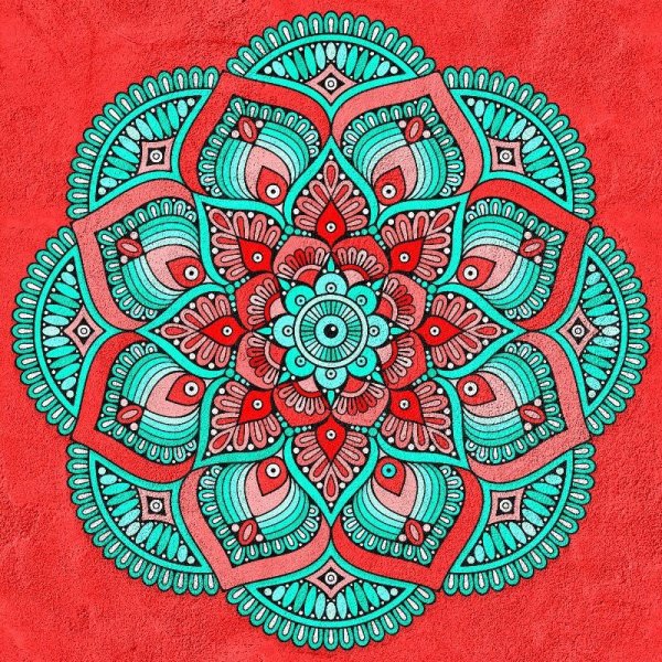 Мандала восточные узоры