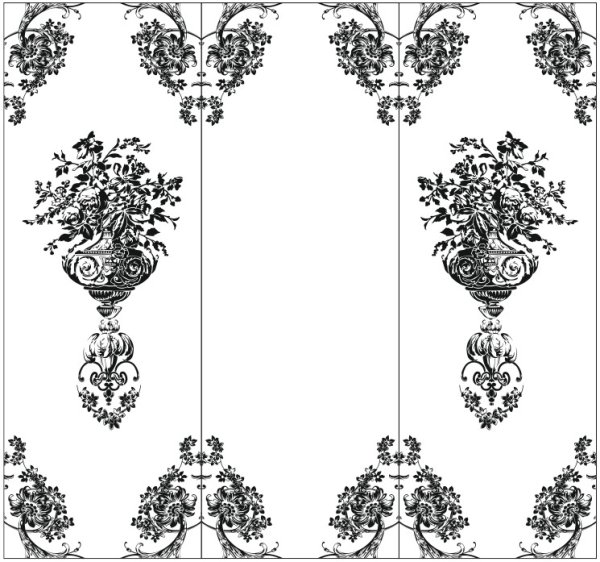 Пескоструй классика узор