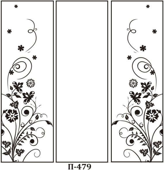 Пескоструйные узоры на шкаф купе